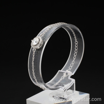Hot selling 10k white gold moissanite diamond jewelry